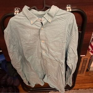 Old Navy Men's Casual Light Blue Shirt
